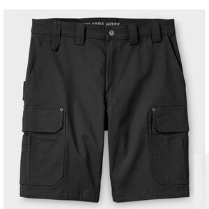 Duluth Men's Cargo Shorts - Black 11” inseam